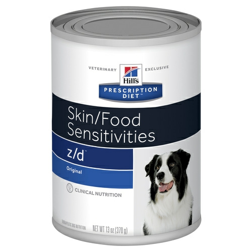 Z/D Skin/Food Sensitivities Dog Food 370G X 12 Cans Dog