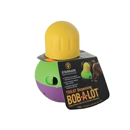 Bob A Lot Interactive Treat Dispenser Dog Toy – Small Dog