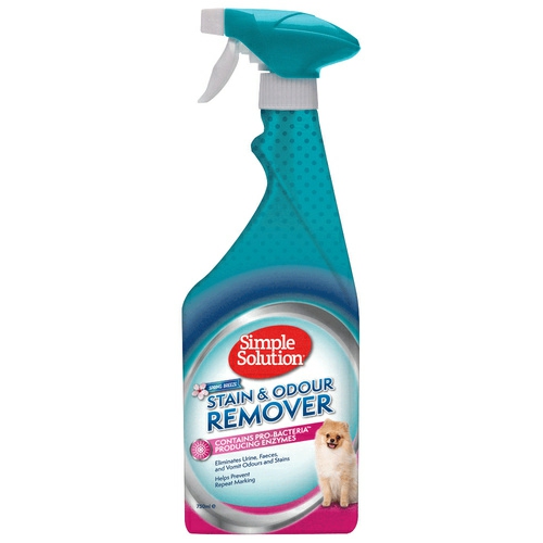 Dog Stain & Odour Remover Enzyme Spray – Spring Breeze 750Ml Cleaning & Odour Control