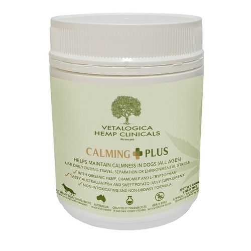 Hemp Clinicals Calming Plus Dog Supplement 300G Dog