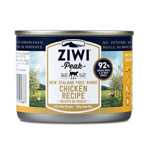 Moist Grain Free Cat Food – Free New Zealand Range Chicken – 185G X 12 Cans Cat