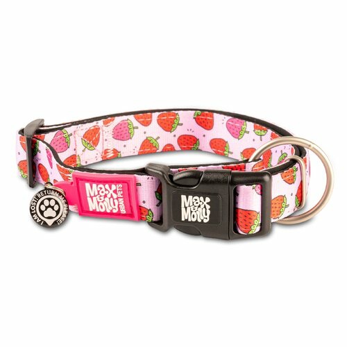 Smart Id Dog Collar – Strawberries Collars