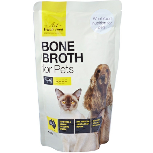 The Australian Beef Bone Broth For Pets 500Ml – Carton Of 8 Cat